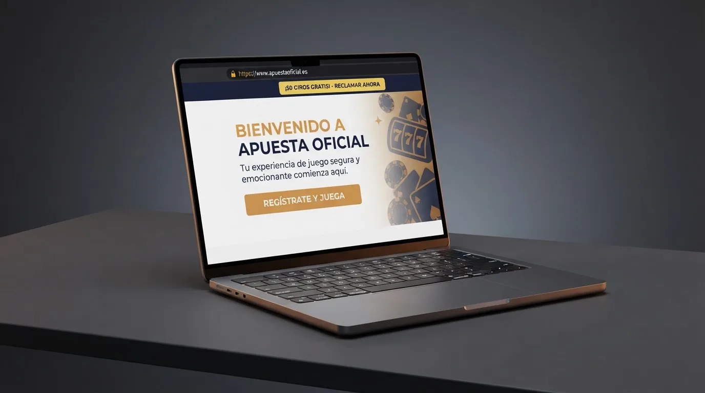Pantalla con el logotipo de la DGOJ, un candado de seguridad y la barra de direcciones de un navegador mostrando un dominio .es